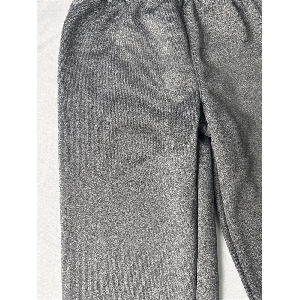 Nike Dri-FIT Kids Joggers Gray Heather Logo Sweatpants Size 6/7Y